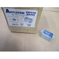 Appleton 111 Switch Boxes GEM-BS (Pack of 50)