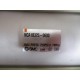 SMC NCA1B325-0600 Air Cylinder NCA1B3250600 WFittings - Used