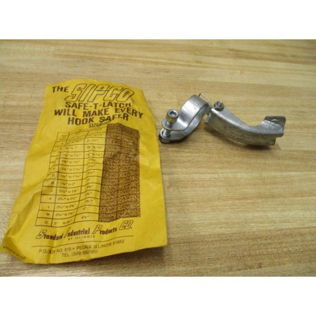 Sipco Size D Safe-T-Latch Crane Hook Safety Latch