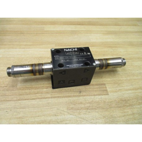 Nachi SA-G01-C6-C1-31 Magnetic Solenoid Valve 450 R0181 WO Coils - New No Box