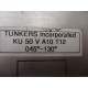 Tunkers KU 50 V A10 T12 Power Clamp KU50VA10T12 - Used