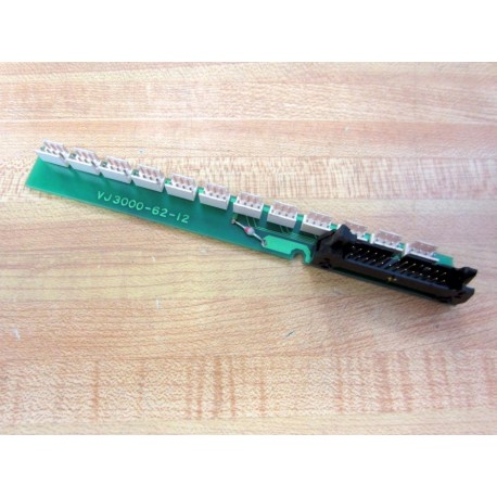SMC VJ3000-62-12 Interface Board VJ30006212 WO 1 Connector Latch - Used