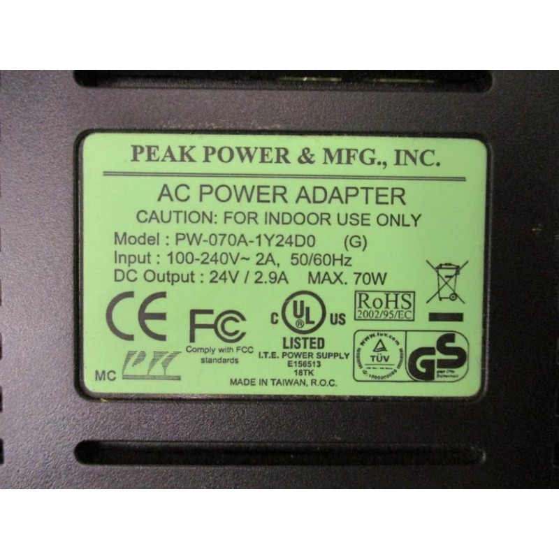 Fuente Poder Switching 5V 10Amp / 24V 2Amp - 100W - ENERGIT