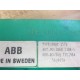ABB 3HAB2208-1 DSQC 257D 4-Slot Robot Control Backplane - Used