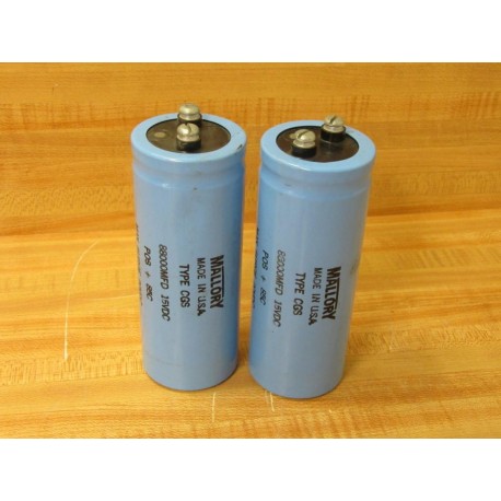 Mallory CGS Capacitor 235-8017K (Pack of 2) - Used