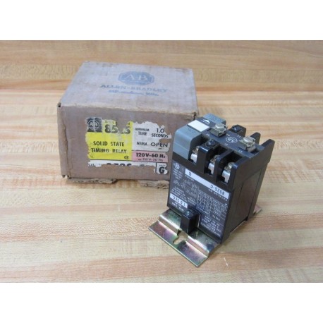 Allen Bradley 852S-C Solid State Timing Relay 852SC Ser. G, wo Hardware