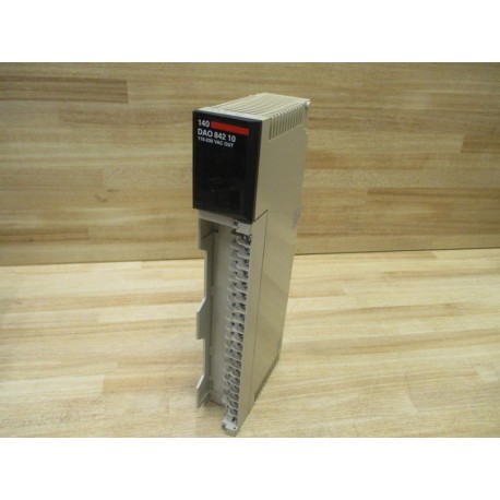 Schneider Automation 140 DAO 842 10 TSX Quantum Output Module WO Cover - Used