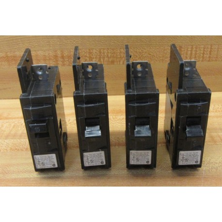 Siemens BQ1B015C Circuit Braker (Pack of 4) - Used