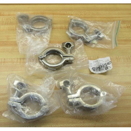 Tri-Clover 77212 Heavy Duty Clamp (Pack of 5) - New No Box