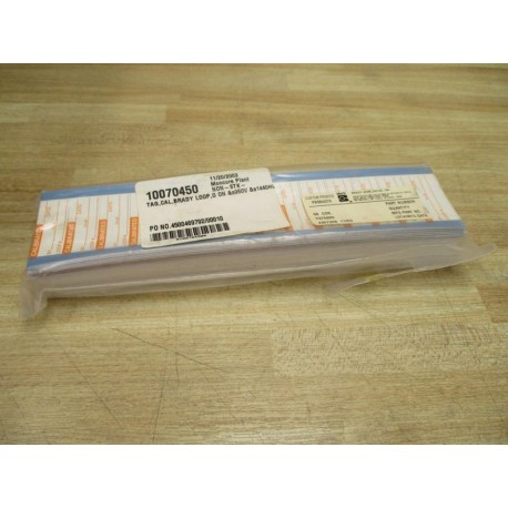 Brady 4307208 Write On Labels Y375800 (Pack of 50)