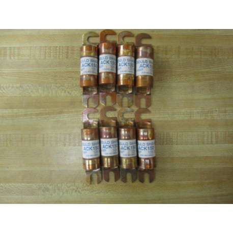 Gould ACK 150 Shawmut ACK150 Fuse (Pack of 8) - New No Box