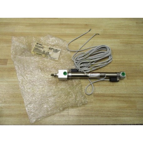 SMC CDM2RKB20-150-H7BL Air Cylinder CDM2RKB20150H7BL W Sensors