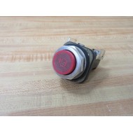 Allen Bradley 800T-B6D2 Push Button 800TB6D2 w800T-XD2 - Used