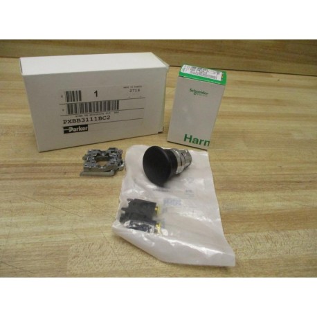 Parker PXBB3111BC2 Push Button Assembly
