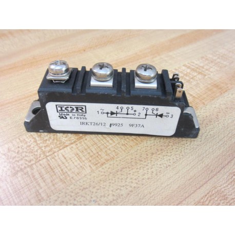 IOR IRKT2612 1200V 27A Thyristor Module IRKT2612 - Used