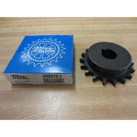 Martin 50BS18-1" Sprocket Bore 1"  50BS18-1