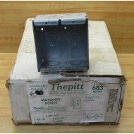 Thepitt 683 Masonry Boxes (Pack of 6)