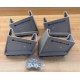 Louisville Ladder PK136D Shoe Kit - New No Box