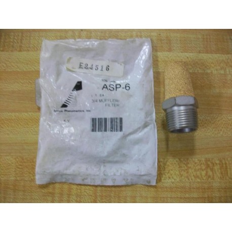 Arrow ASP-6 Muffler Filter ASP6 34" (Pack of 4)