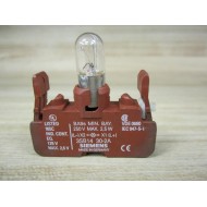 Siemens 3SB1430-2A Lamp Power Module 3SB14302A wBulb - Used