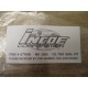 Incoe 077806 Seal Kit VG 7000