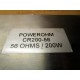 Powerohm CR200-56 Resistor CR20056 - New No Box