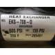 Thermal Transfer Products EKS-708-0 Heat Exchanger EKS7080 - New No Box