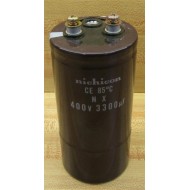 Nichicon NX Capacitor 400V 3300 MFD - New No Box