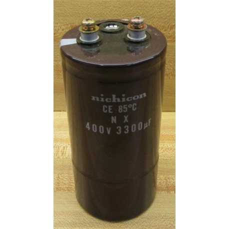 Nichicon NX Capacitor 400V 3300 MFD - New No Box