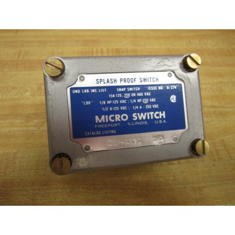 Micro Switch OP-AR20 Honeywell Limit Switch 0P-AR20 - New No Box