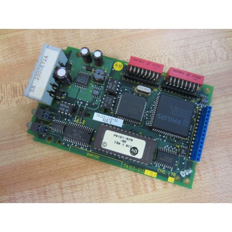 Allen Bradley 74103-013-51 PC Computer Bd 74103-119-51 7410301351 Rev.L - Used