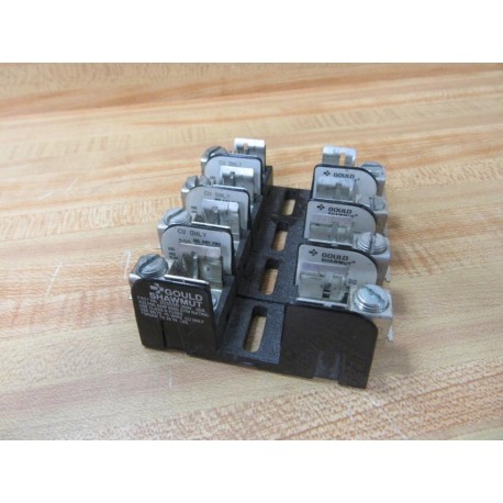 Gould  Shawmut 20355R Fuse Block 4-Pole - New No Box