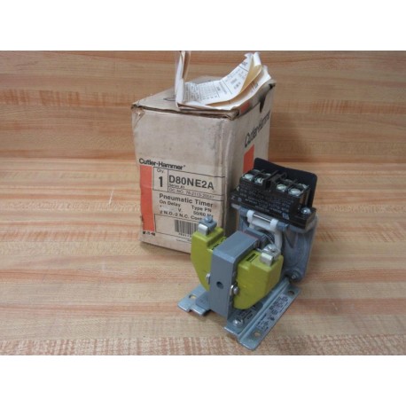 Cutler Hammer D80N Eaton Pneumatic Timer D80NE2A 440480V