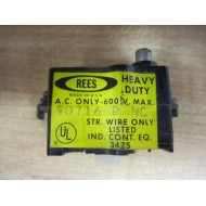 Rees 40716-000 Contact Block 40716 P NC (Pack of 2) - Used