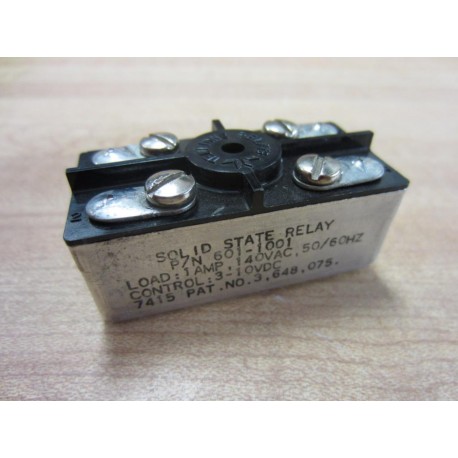 Teledyne 601-1001 6011001 Solid State Relay - New No Box