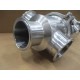 Tri-Clover 761TR-30M-20S-3-316L Control Valve Assembly W Tee Fitting - Used