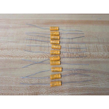 Sprague TVA-1333 Capacitor TVA1333 4UF 100VDC Orange (Pack of 11) - New No Box