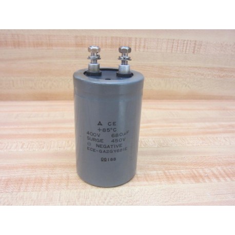 Matsushita ECE-GA2GY681E CE Capacitor 400V 680uF - Used