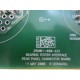 ECD 25MW1-660-437 B.T.I. Rear Panel Connector Bd 25MW1660437 - Used