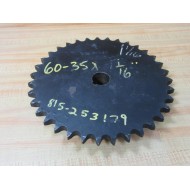 Martin 60B35 1-116 Sprocket wKeyway 60B351116 - Used