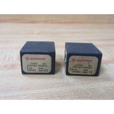 Norgren 38J Coil (Pack of 2) - Used