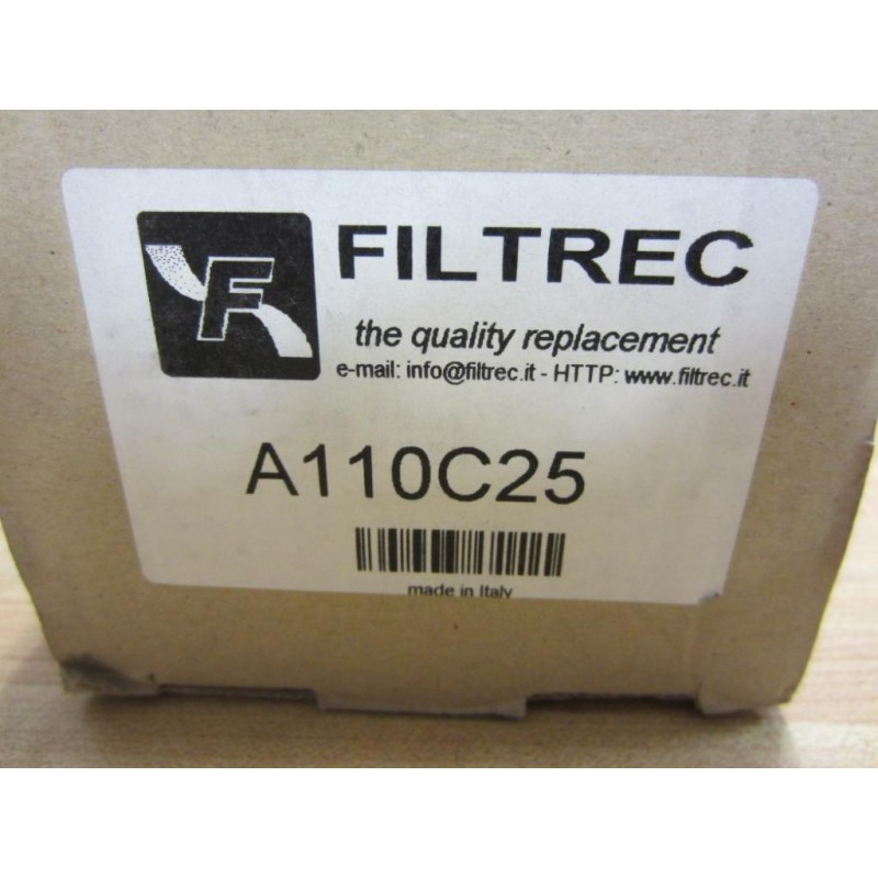 Filtrec A-1-10-C25 Hydraulic Filter A110C25 