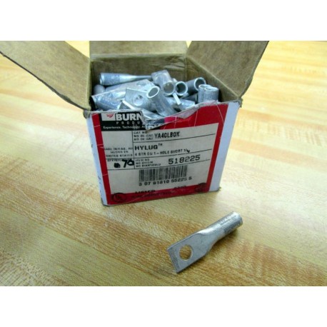 Burndy YA4CLBOX Compression Lug YA-L N40 4STR 518225 (Pack of 70)