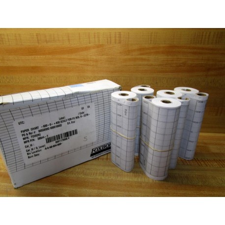 Foxboro 38844-T Chart Paper 38844T (Pack of 5)