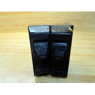 Crouse - Hinds LL-143 Circuit Breaker  E 13207 20A 120-240V (Pack of 2) - Used