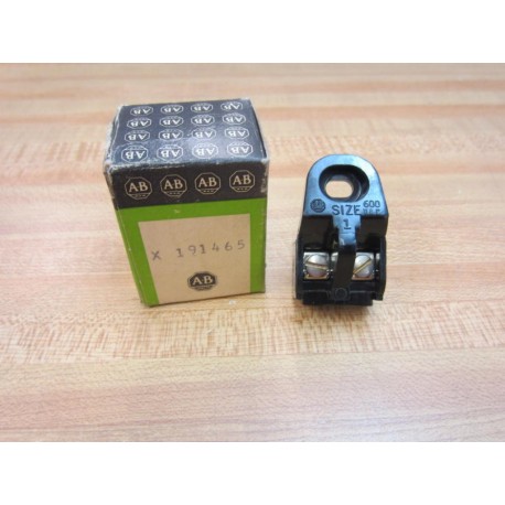 Allen Bradley X-191465 Size:1 Contact Block X191465