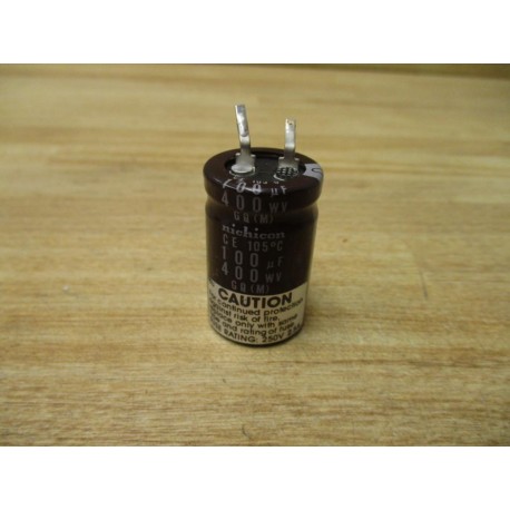 Nichicon GQ(M) 100µF Capacitor 9403 100µF 400WV 105°C - Used