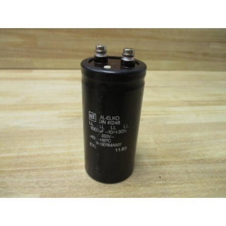 ROE DIN 41248 Capacitor AL-ELKO 1000µF 350V - Used