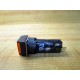 Alcoswitch 16 SL Square Illuminated Pushbutton Switch 16SL Reads: Feed Hold - Used