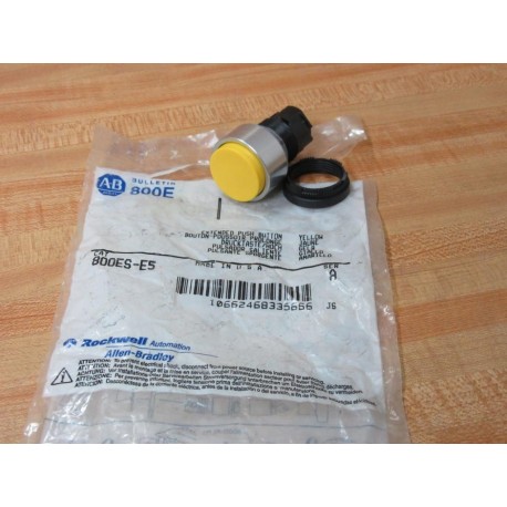 Allen Bradley 800ES-E5 Yellow Extended Button 800ESE5